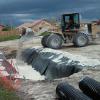 Project: Shop at Vicenza Plaza
fill drainage trench w/ ballast rock
7/1/2014